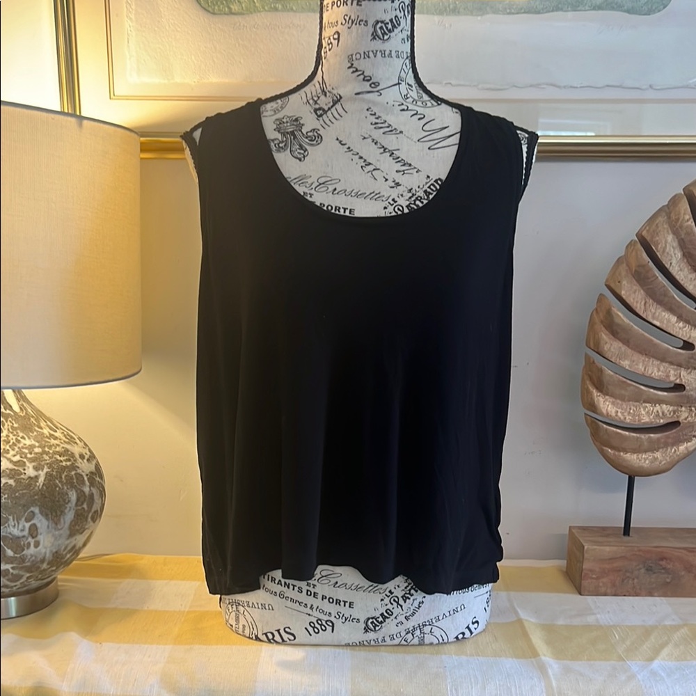 Alexander Wang Black Sleeveless Tank Top